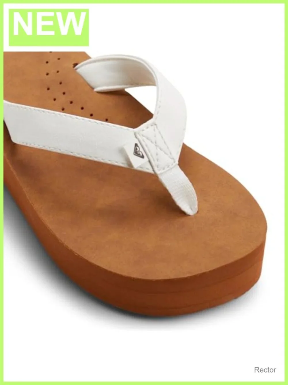 Wedge Platform Flip Flop Sandals - Cushioned Footbed Summer
